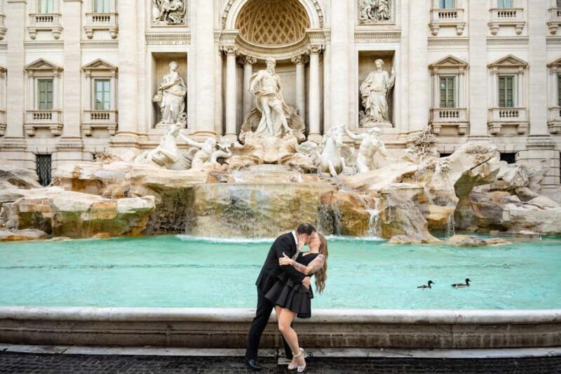 Rome: Trevi Fountain Photoshoot  Private & Personalized - Who Would Love This?