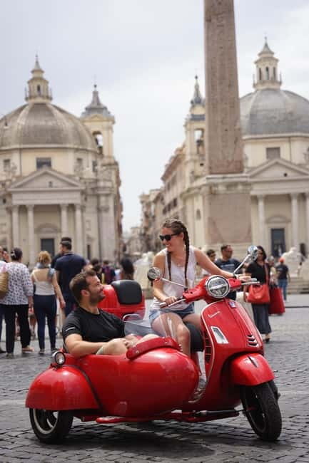 Rome: Vespa Sidecar Tour with Hotel Transfers & Gelato - What’s Included and How It Works