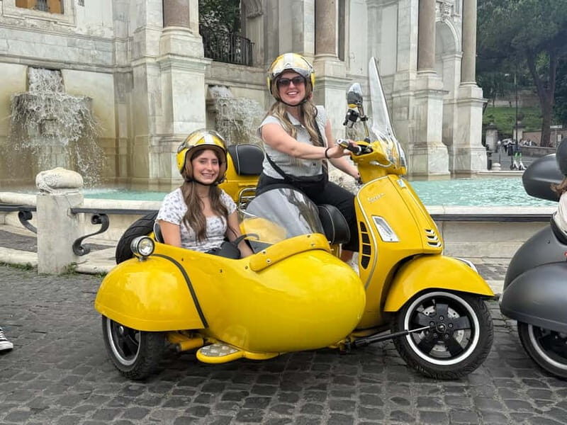 Rome: Vespa Sidecar Tour with Hotel Transfers & Gelato - The Experience: What You’ll Feel and See