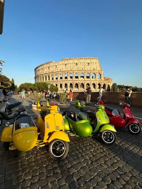Rome: Vespa Sidecar Tour with Hotel Transfers & Gelato - FAQ