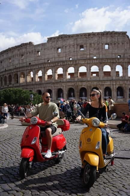 Rome: Vespa Tour with Pro Photos & Authentic Ginseng Coffee - Authentic Insights from Past Travelers