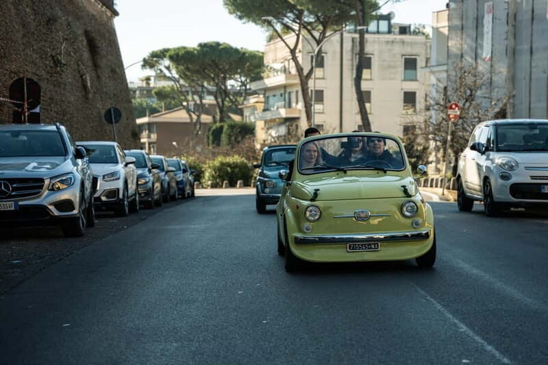 Rome: Vintage Fiat 500 Cabriolet Private City Tour - Frequently Asked Questions