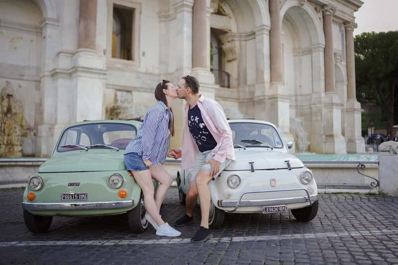Rome: Vintage Fiat 500 Car Tour with Photographer - Key Points