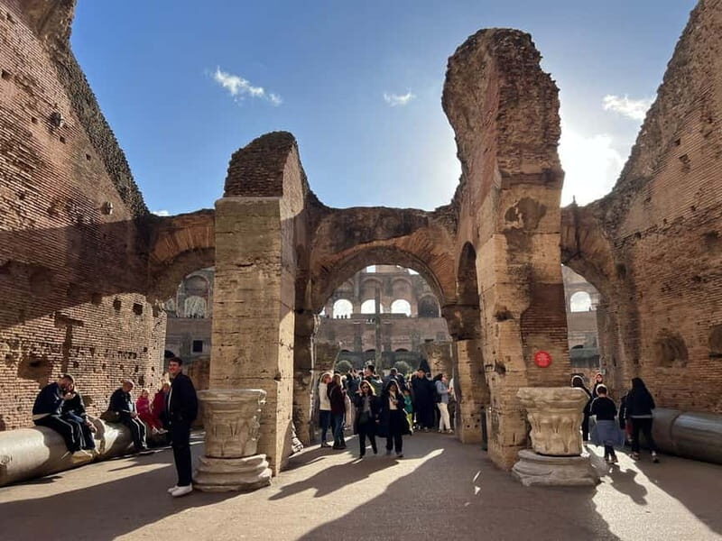 Rome:Colosseum Arena Floor Guided Tour Up To 6 People - Key Points