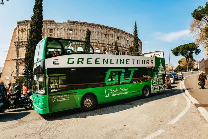 Rome:Hop-On Hop-Off Panoramic Open Bus Ticket 3 Circuits x 1 - Why Choose This Tour?