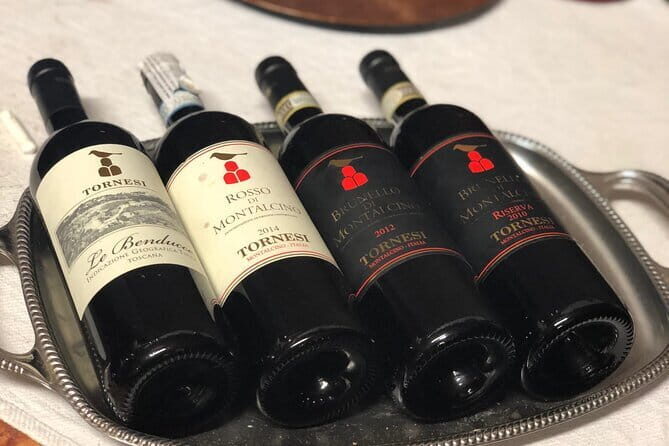 Rosso and Brunello di Montalcino Wine Tour Including Lunch and Visit to 2 Local Wineries - End of the Day  