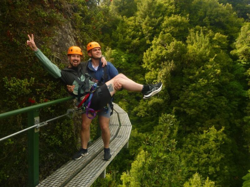 Rotorua: 6 Ziplines, 400m Tandem, Cliff Walk & Swing Bridges - FAQ