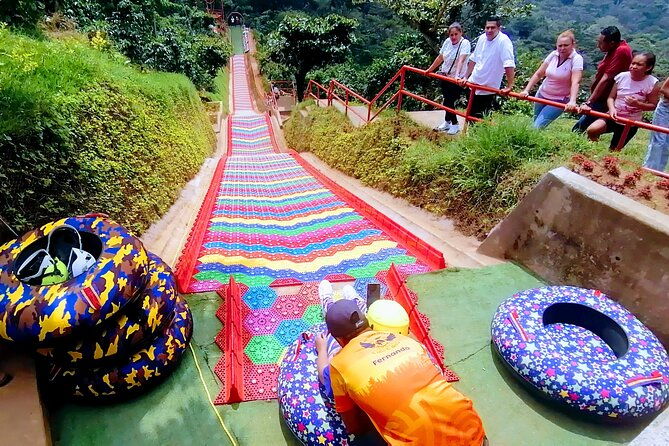 route-of-the-flowers-bike-zipline-and-rainbow-slide-shared-tour