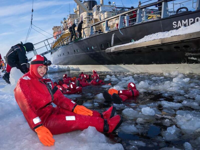 Rovaniemi Afternoon Icebreaker Sampo Cruise and Ice Floating - Lunch and Exhibitions