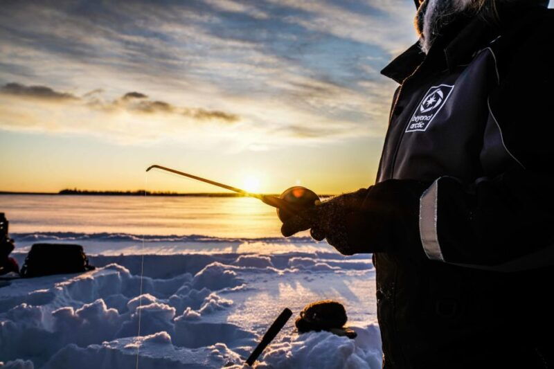 rovaniemi-ice-fishing-on-a-frozen-lake