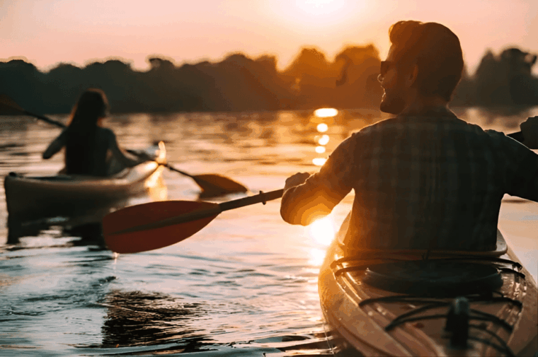 rovaniemi-midnight-sun-canoeing-tour-barbeque