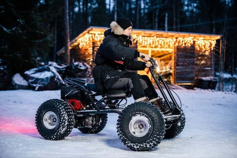 Rovaniemi: Santa Village Tour+Lunch In Glass Igloo+Scooters - Exploring the Full Experience