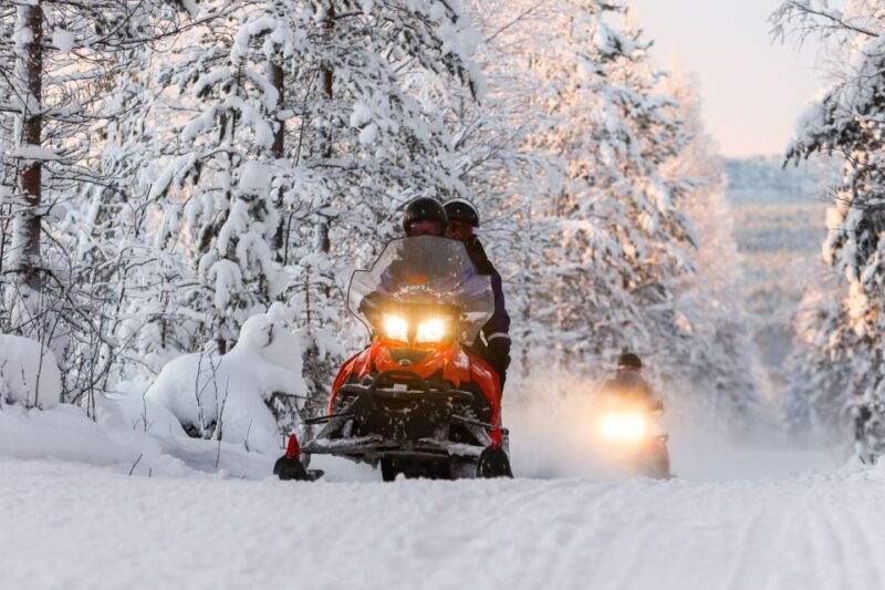 rovaniemi-santas-village-snowmobiling-to-reindeer-farm