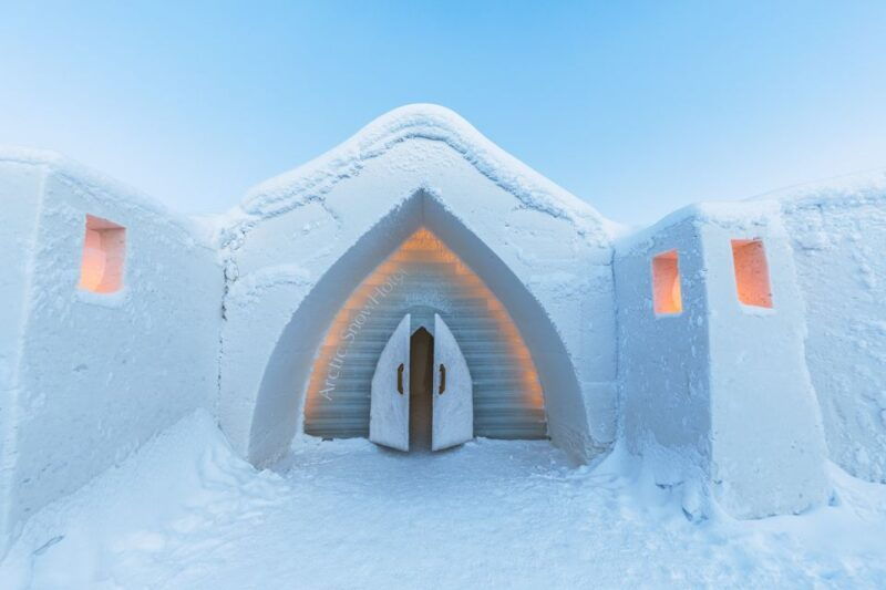 rovaniemi-snow-hotel-tour-and-ice-restaurant-dinner