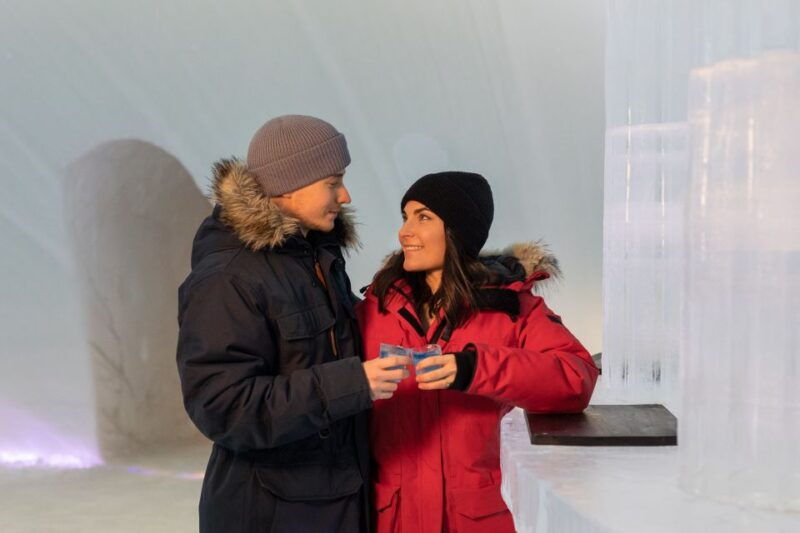 rovaniemi-snow-hotel-tour-with-food-by-the-fire