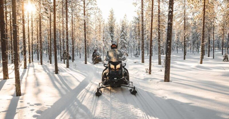 rovaniemi-sunrise-electric-snowmobile-tour-with-snacks
