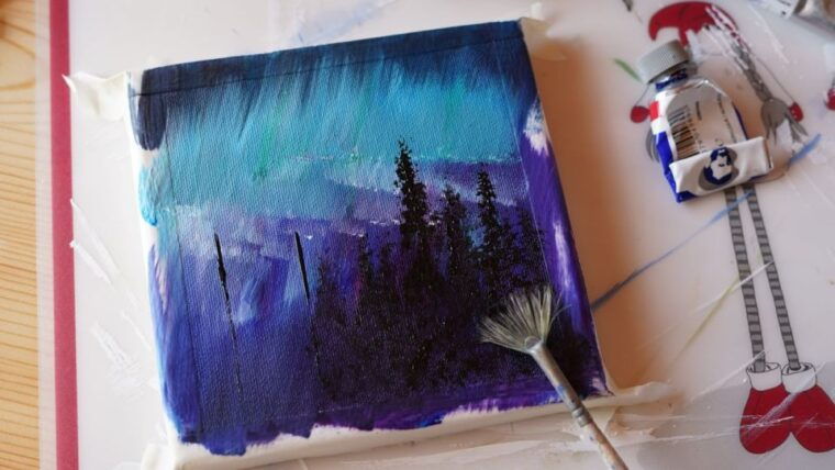 rovaniemi-workshop-aurora-painting