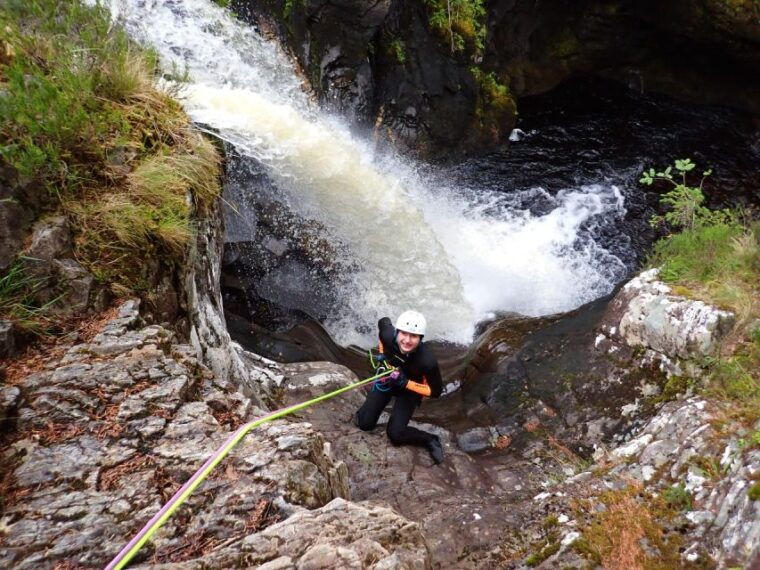 roybridge-lochaber-canyoning-laggan-canyon
