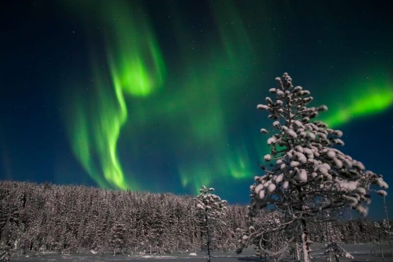 saariselka-northern-lights-hunting-snowshoe-trip
