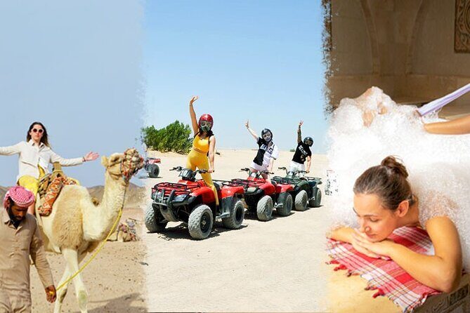 Safari ATV Quad Bike, Camel Riding and relax at Turkish Hammam Bath - Hurghada - Discovering Hurghada’s Desert on a Quad Bike