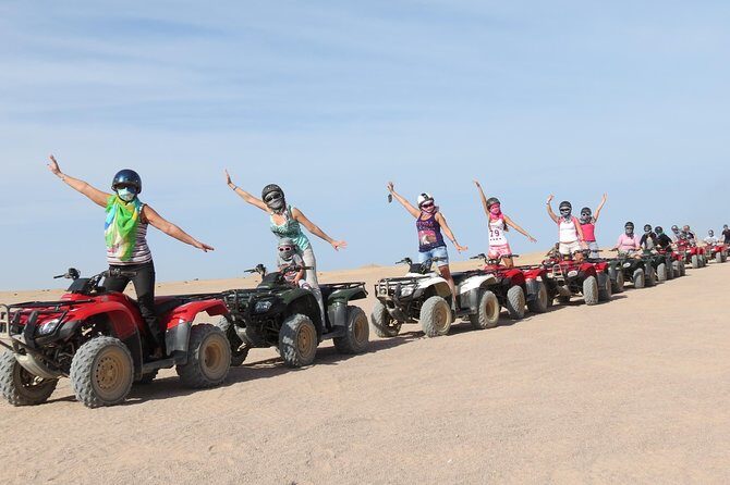 Safari ATV Quad ride Camel ride & Dinner With Show - Hurghada - Key Points