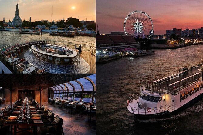 Saffron Luxury Dinner Cruise in Bangkok Finest River Experience - Key Points