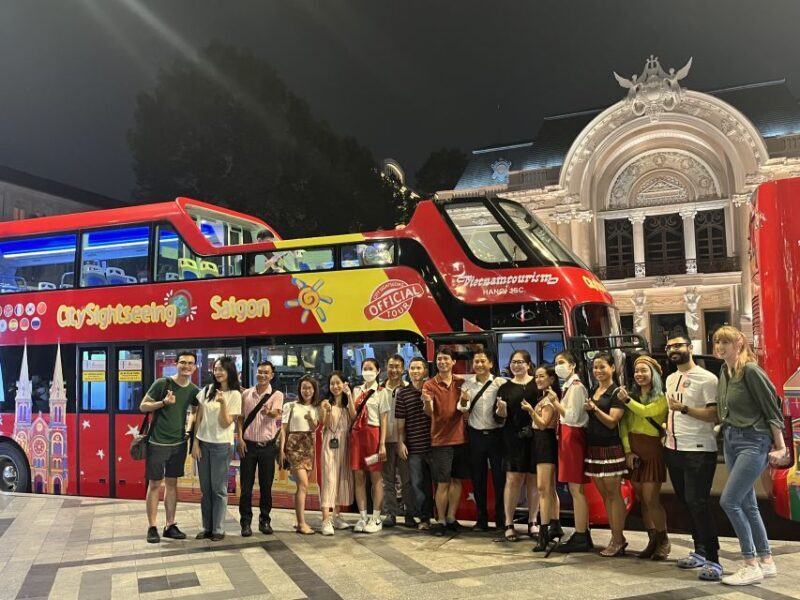 Saigon: City Sightseeing 45-Minute Panoramic Night Tour - The Itinerary and What to Expect