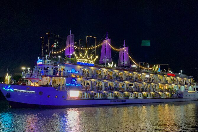 Saigon Dinner Cruise Buffet or Set Menu with Live Music - Key Points