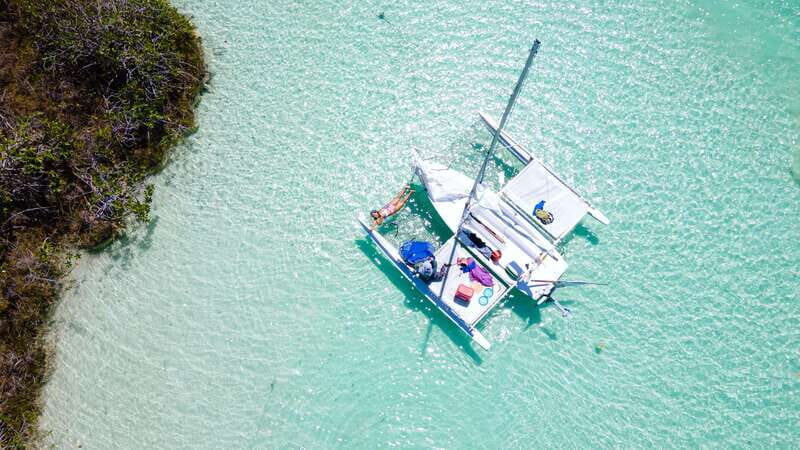 Sail for 4 hours in the most SECRET spot in Bacalar. INCLUDES Beach Club. - An In-Depth Look at the 4-Hour Bacalar Secret Spot Sailing Tour