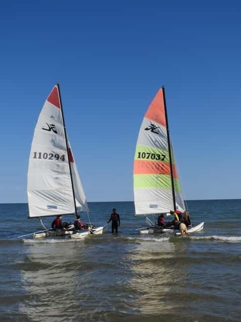 Sailing course for adults with catamarans at the Jesolo beach resort - Introduction: A Taste of the Sea in Jesolo