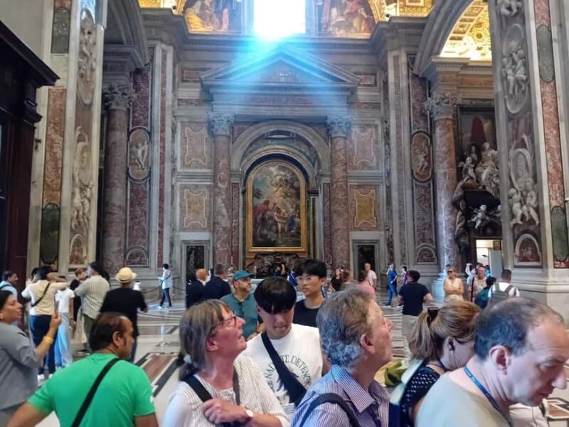Saint Peters Basilica Guided Tour with Dome Access - In-Depth Breakdown of the Tour