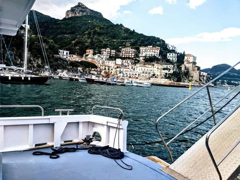 SALERNO: Amalfi Coast Cruise  Shore Excursion - Key Points  