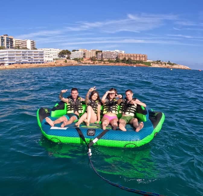 Salou: Private Inflatable Water Sofa Ride - What to Expect from the Inflatable Water Sofa Ride