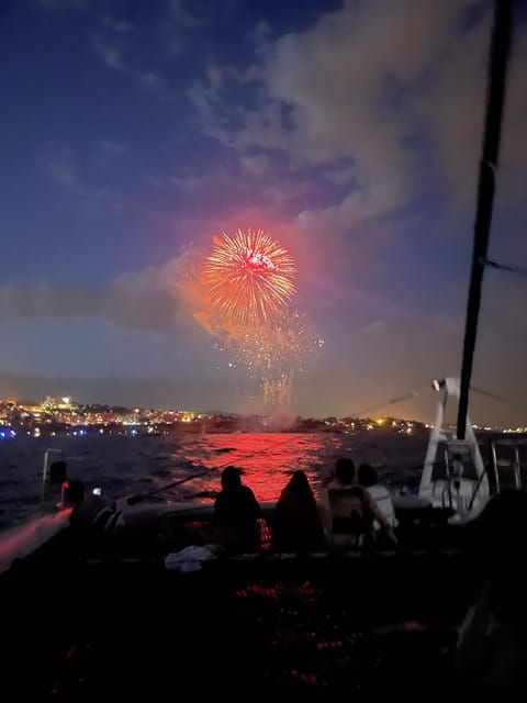 salous-fireworks-15th-august-sail-catamaran