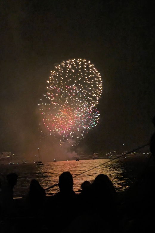 salous-fireworks-15th-august-sail-catamaran
