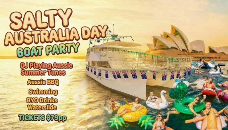 SALTY Australia Day Boat Party and Cruise on Sydney Harbour - An In-Depth Look at the Experience