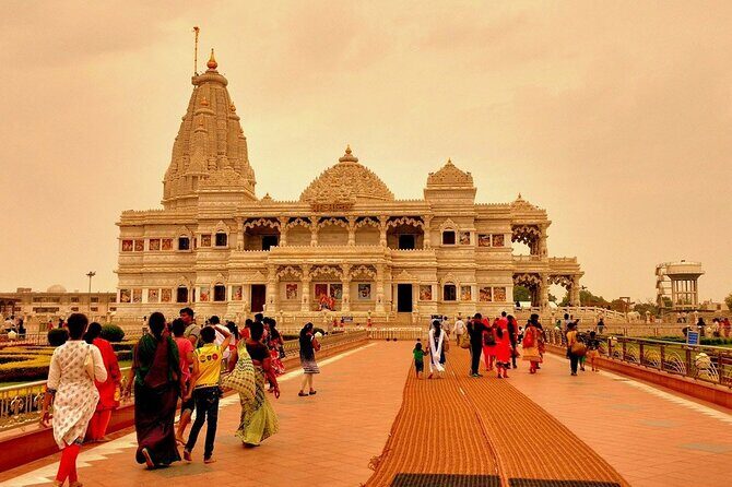 Same day Mathura and Vrindavan with Taj Mahal trip - Key Points