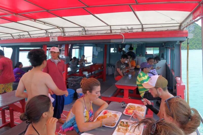 Samui: Angthong Marine Park Boat Tour w/ Transfer and Meals - Key Points