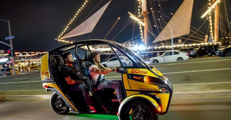 san-diego-coronado-island-electric-gocar-night-tour
