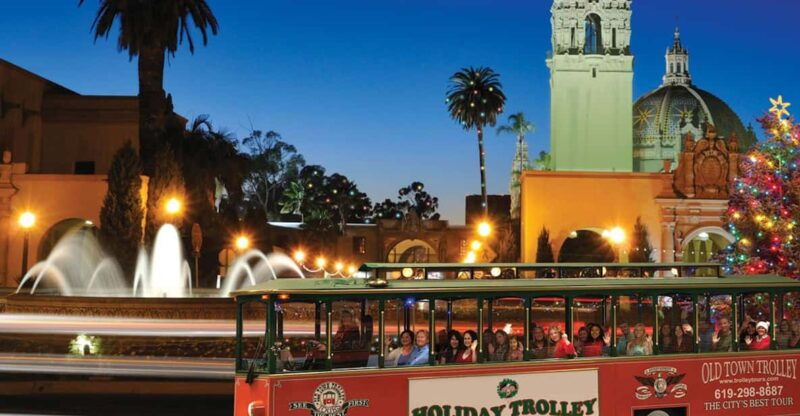 san-diego-holiday-lights-and-sights-trolley-tour