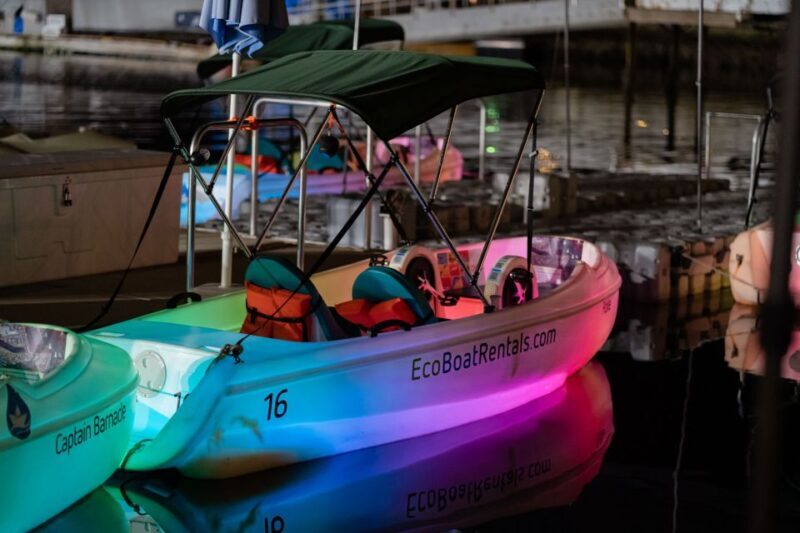 San Diego: Night Date Glow Pedal Boat with Downtown Views - What is the San Diego Night Date Glow Pedal Boat?