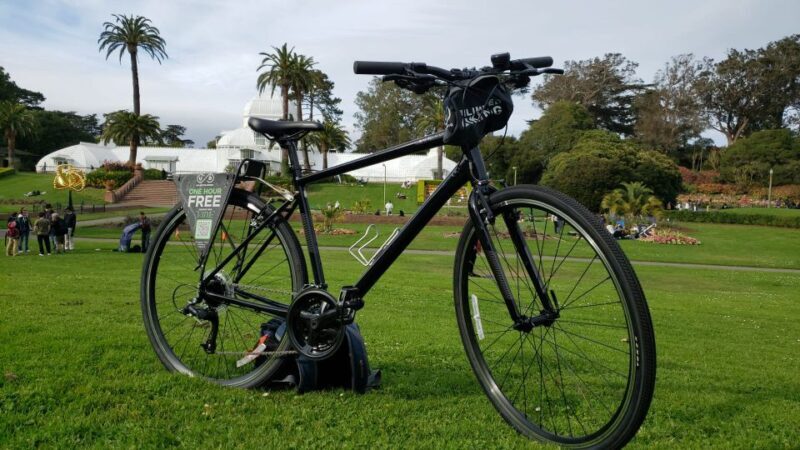 San Francisco: Golden Gate Park Bike or eBike Rental w/ map - Exploring Golden Gate Park by Bike