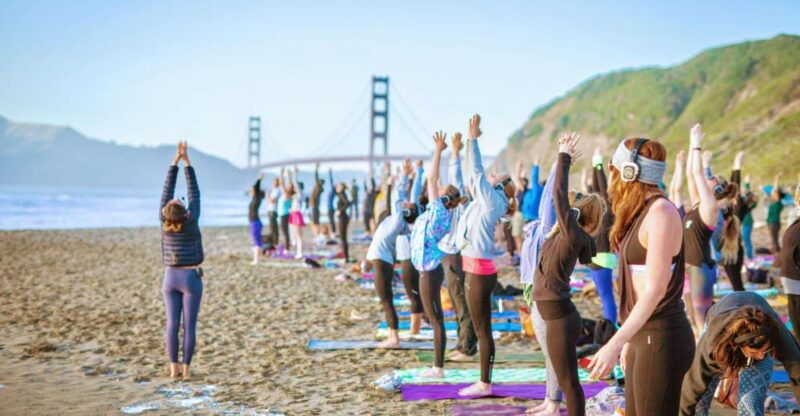 san-francisco-silent-disco-yoga-at-baker-beach