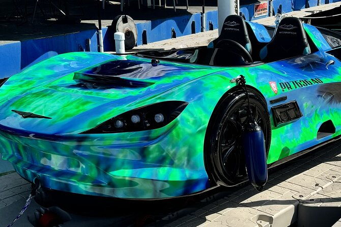 san-juan-pr-watersports-car-rental-green-mclaren