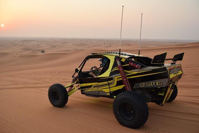 Sand Rail Dune Buggy Adventure with Sandboarding & Camel Riding - Key Points
