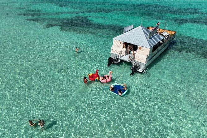 sandbar-safari-on-one-of-a-kind-tiki-boat-in-key-west