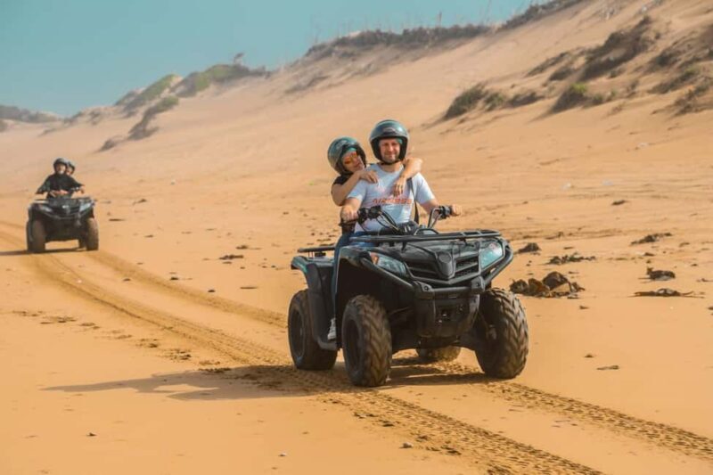 Sandboard, quad bike, camel ride & BBQ dinner in Timlaline - Key Points