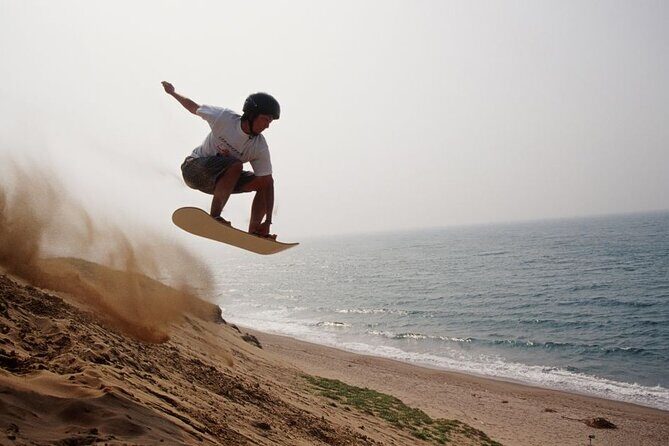 Sandboarding guided experience from Agadir - Authentic Moroccan Cuisine and Local Village Life