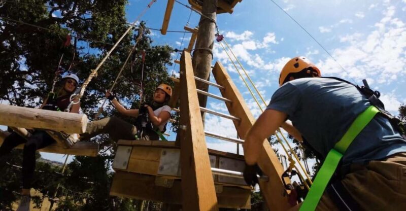 Santa Barbara: High Ropes Adventure Course - Key Points