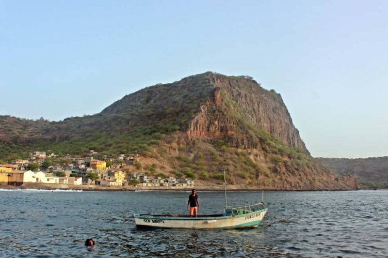 Santiago Island: Boat Trip to Aguas Belas - Visiting the Aguas Belas Caves